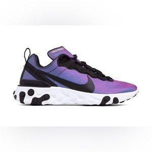 Nike React Element 55 Premium Laser‎ Fuchsia Shoes CD6964-001 Womens Size 9